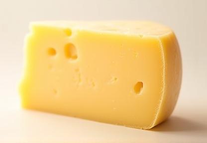 Chunk of Parmigiano Reggiano with rustic edge